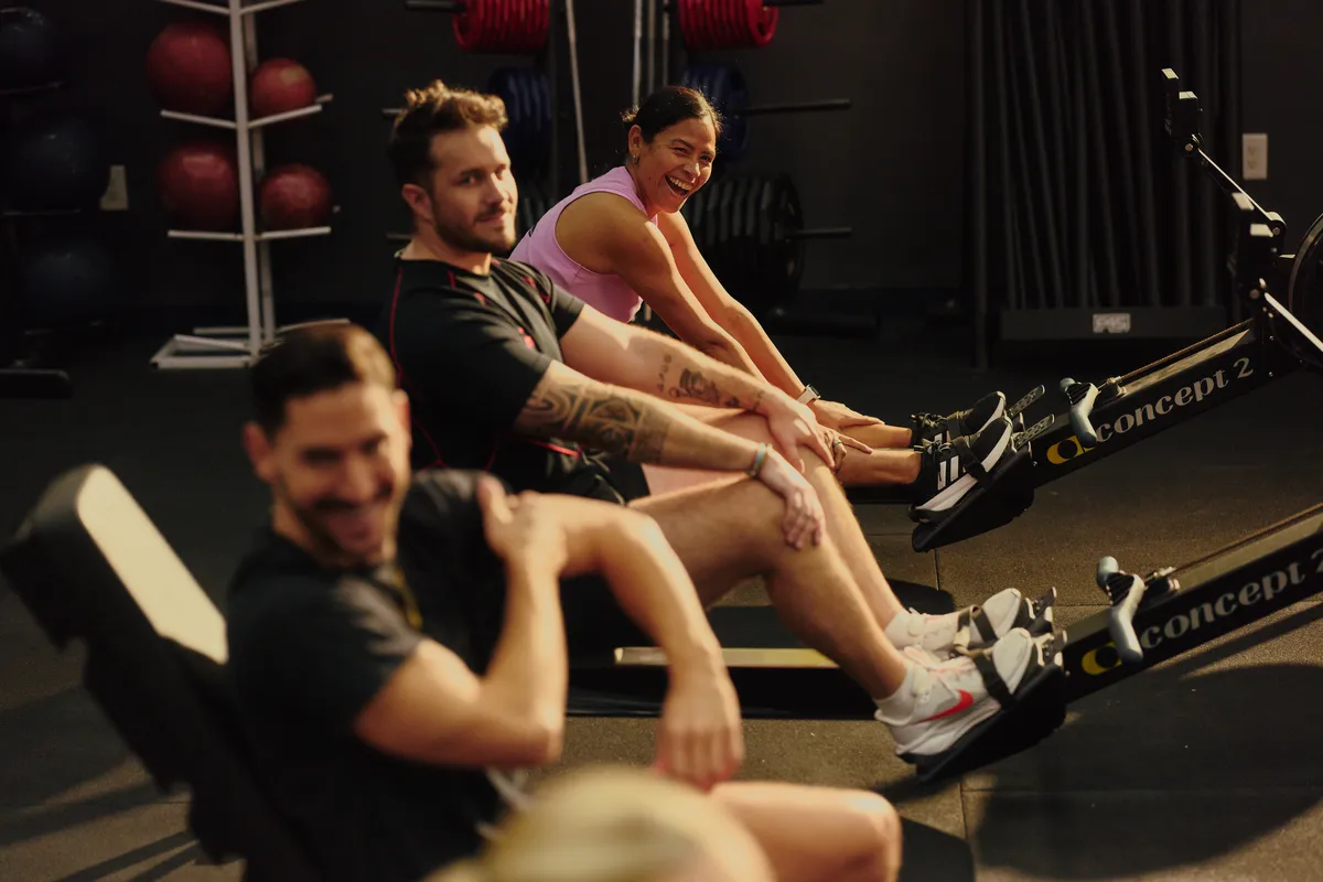 Members on the rowers